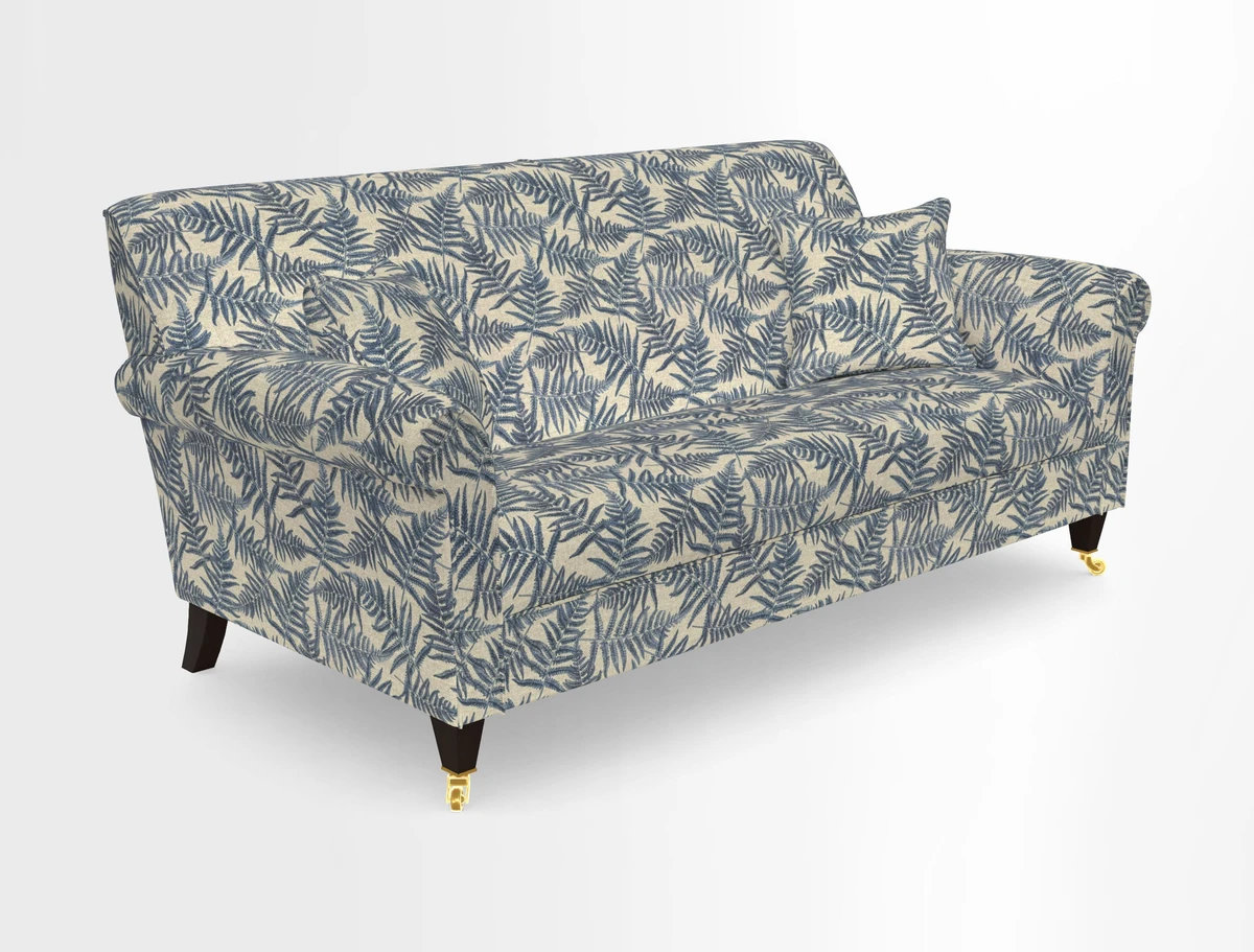 Petworth 3 Seater Sofa in Mulberry Flying Ducks