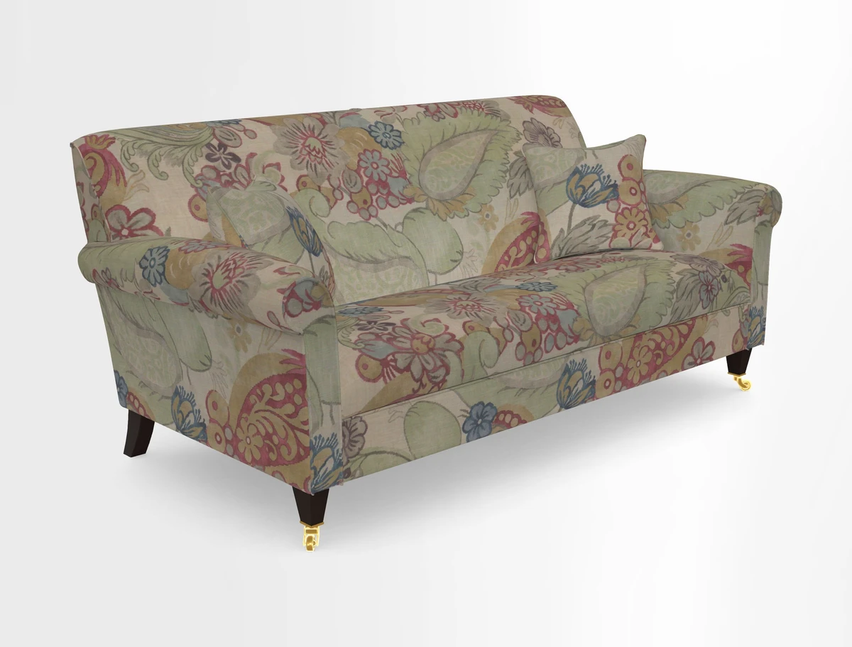 Petworth 3 Seater Sofa in Mulberry Flying Ducks