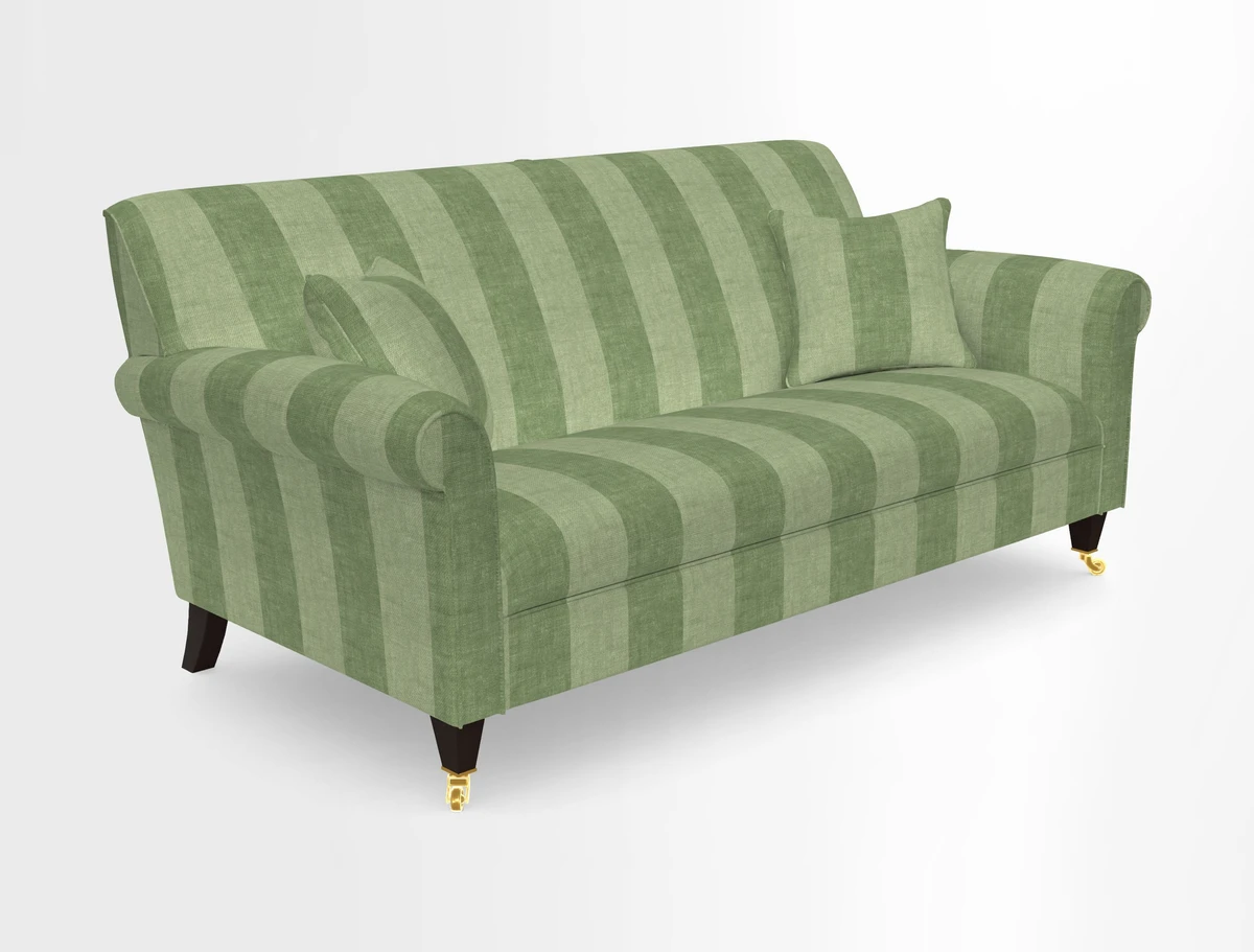 Petworth 3 Seater Sofa in Mulberry Flying Ducks