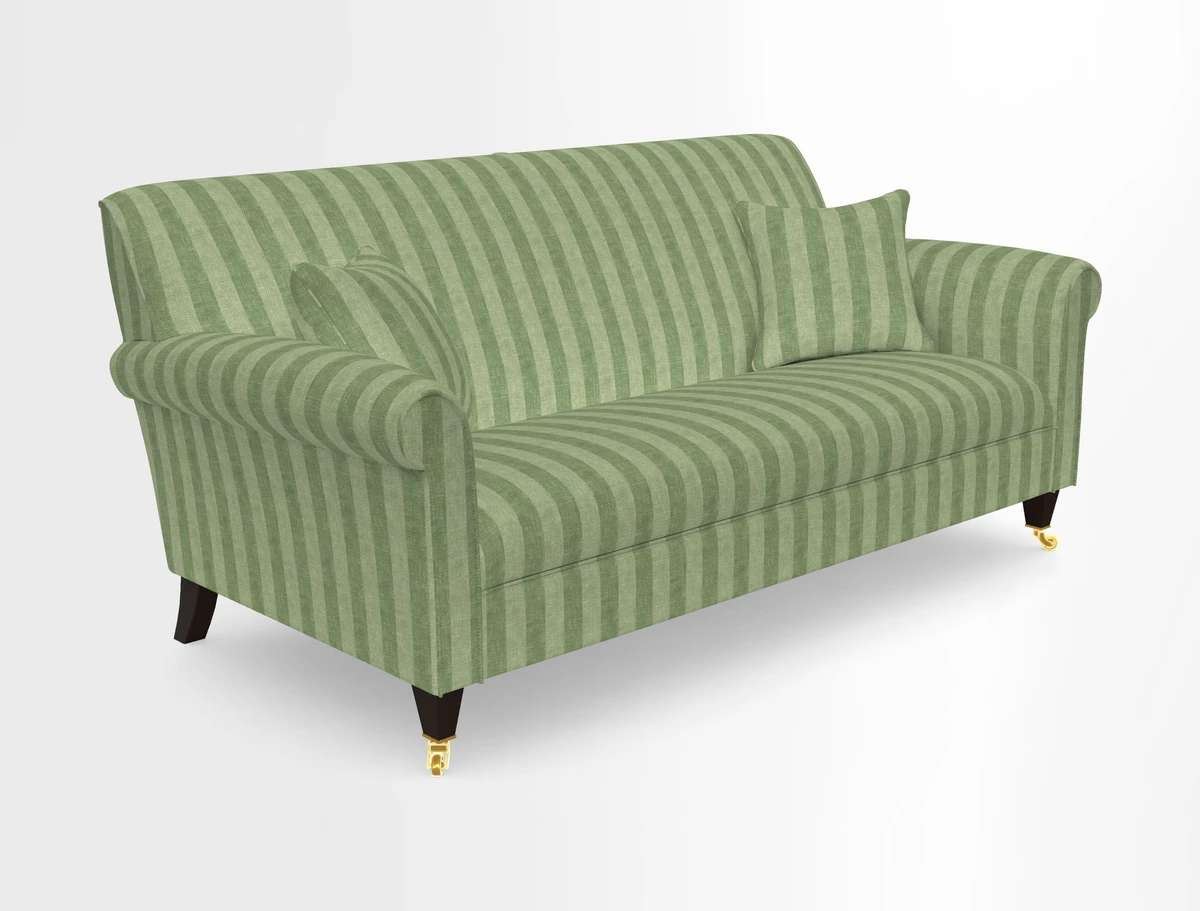 Petworth 3 Seater Sofa in Mulberry Flying Ducks