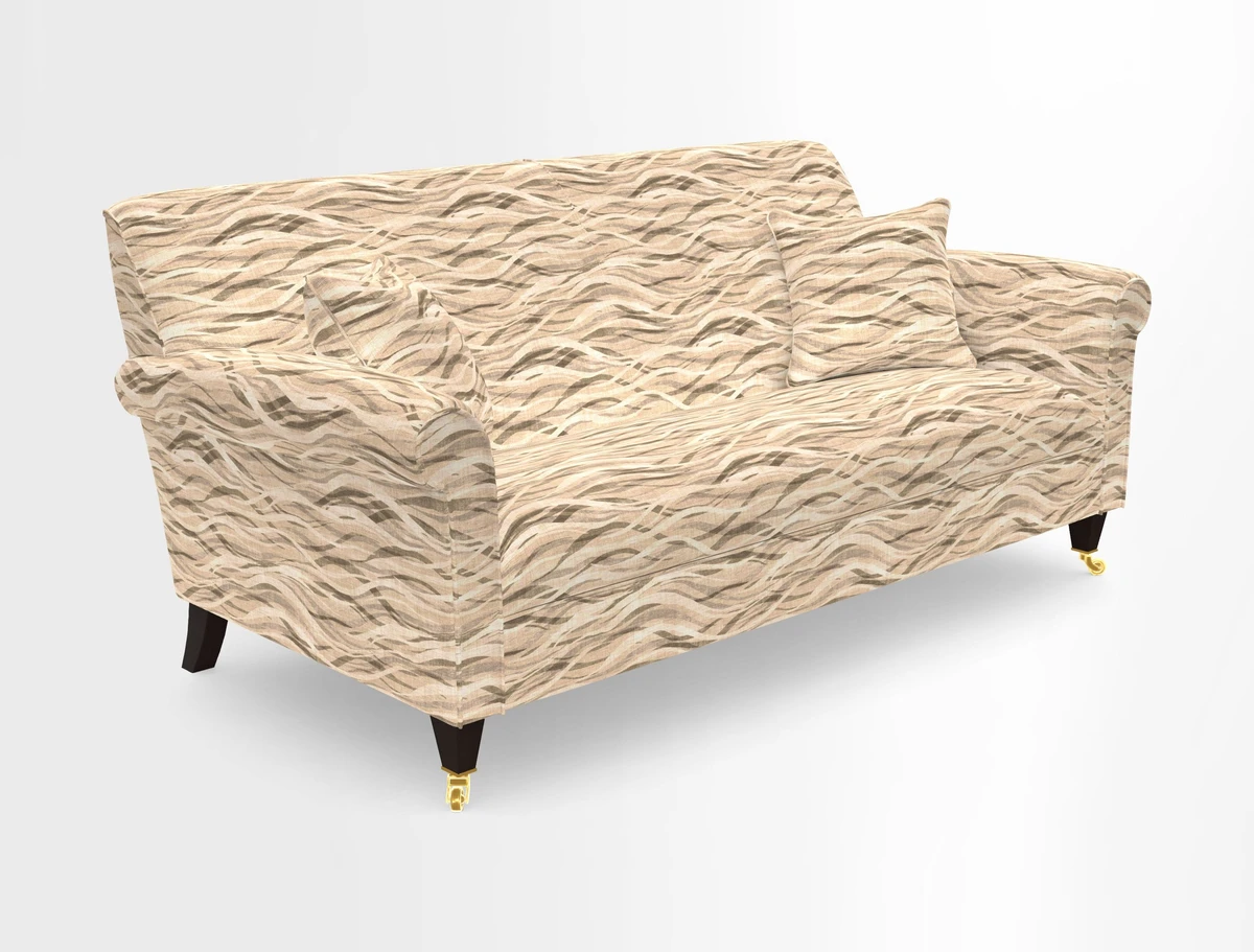 Petworth 3 Seater Sofa in Mulberry Flying Ducks
