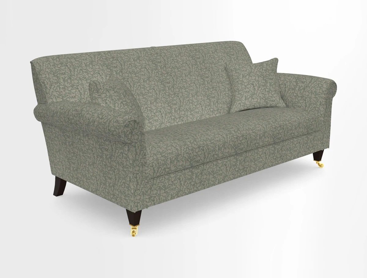 Petworth 3 Seater Sofa in Mulberry Flying Ducks
