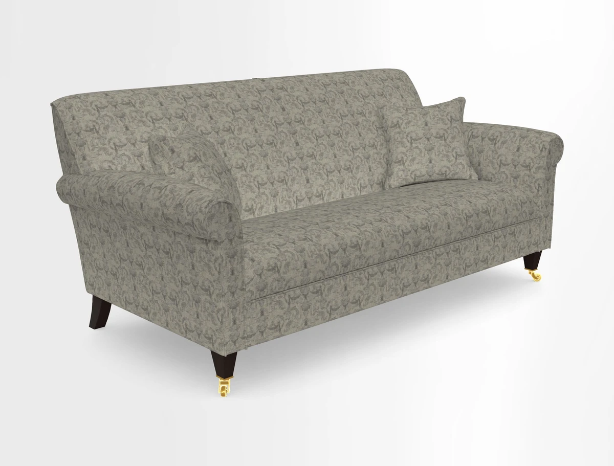 Petworth 3 Seater Sofa in Mulberry Flying Ducks