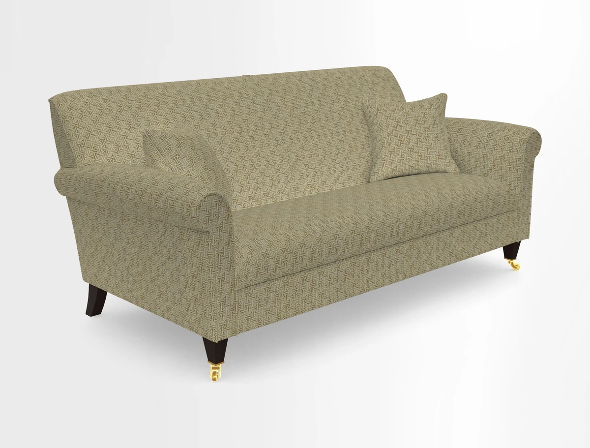Petworth 3 Seater Sofa in Mulberry Flying Ducks