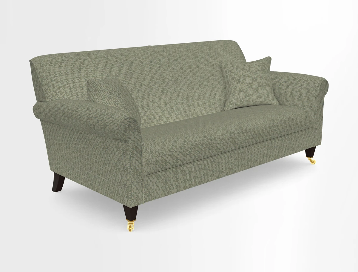 Petworth 3 Seater Sofa in Mulberry Flying Ducks