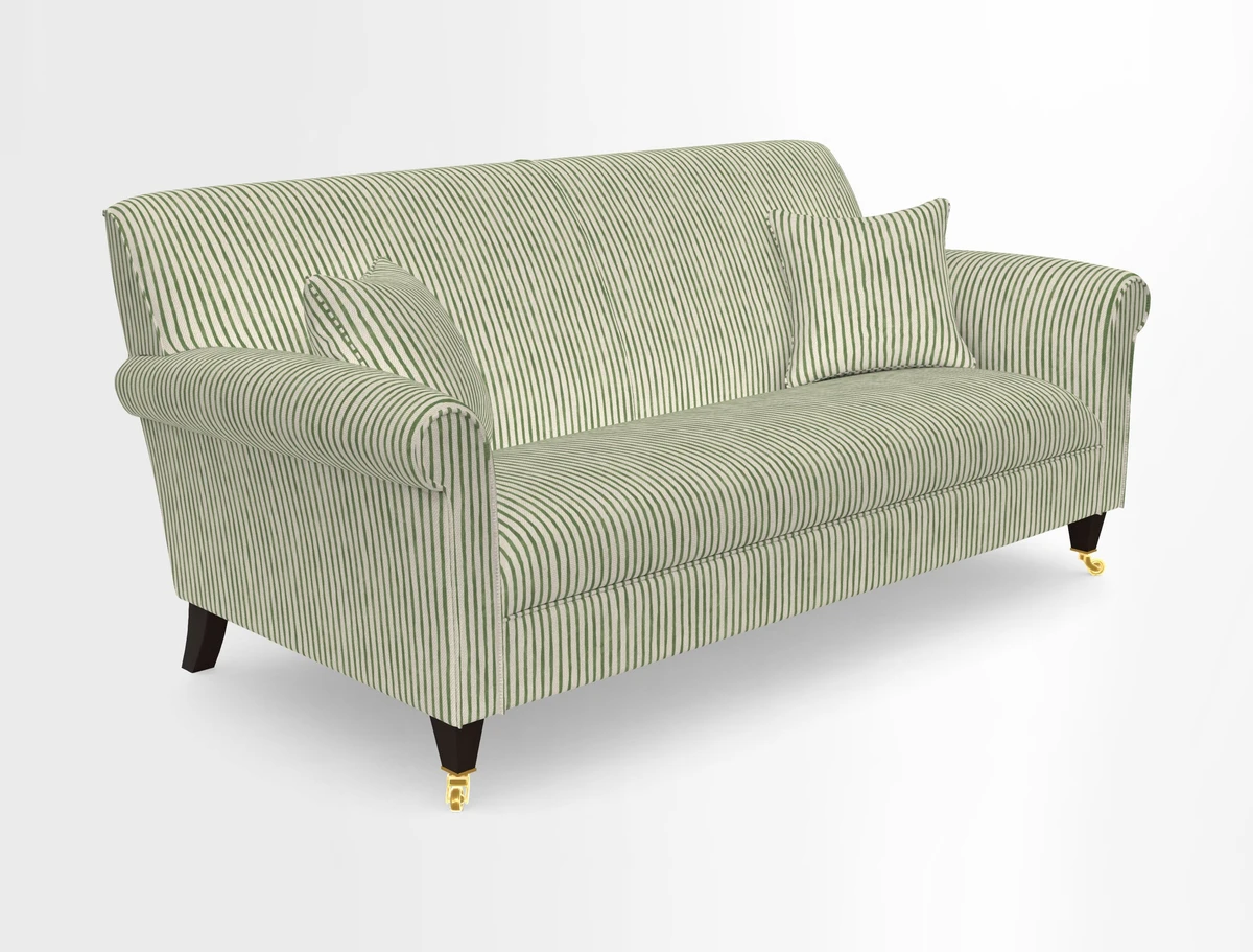 Petworth 3 Seater Sofa in Mulberry Flying Ducks