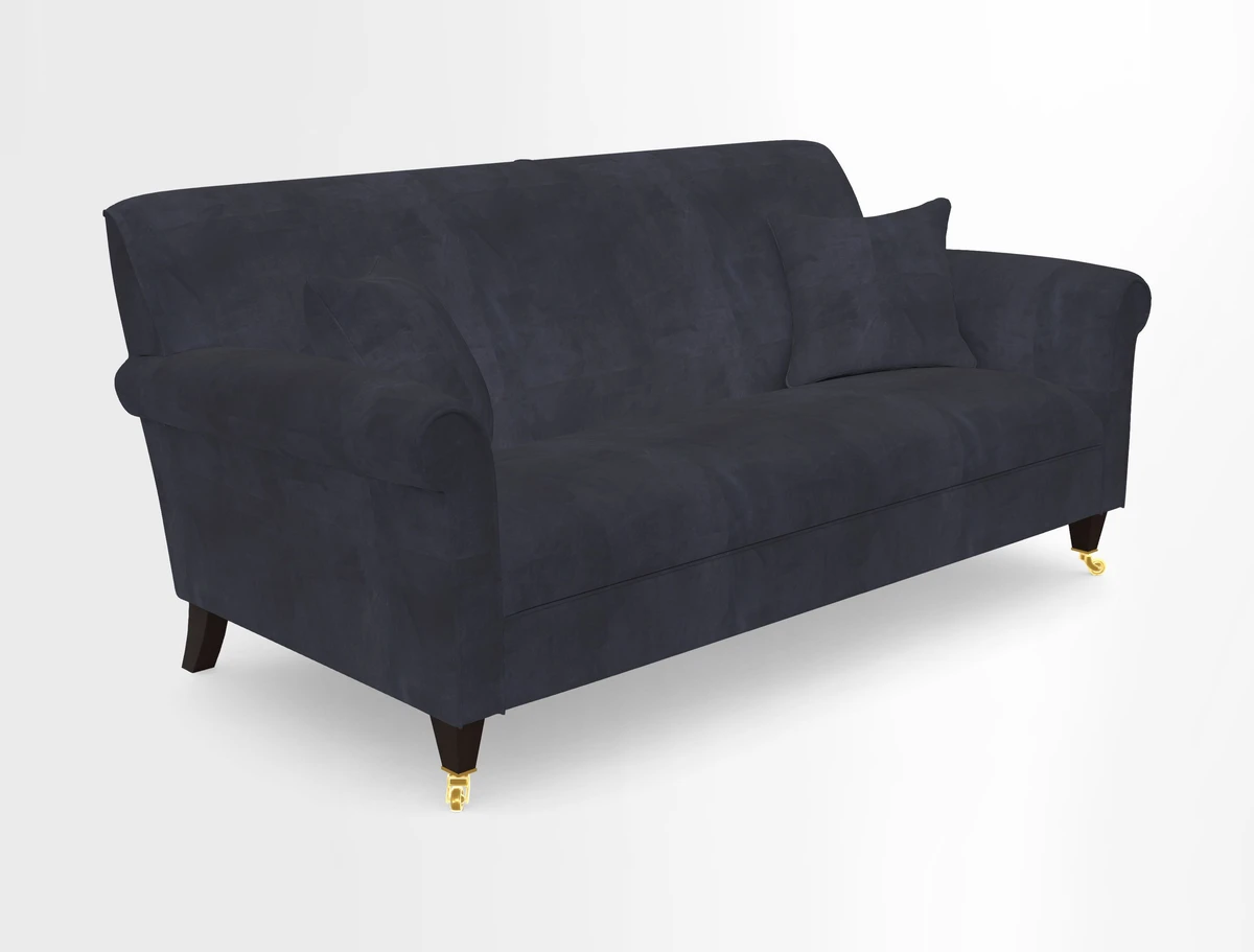 Petworth 3 Seater Sofa in Mulberry Flying Ducks