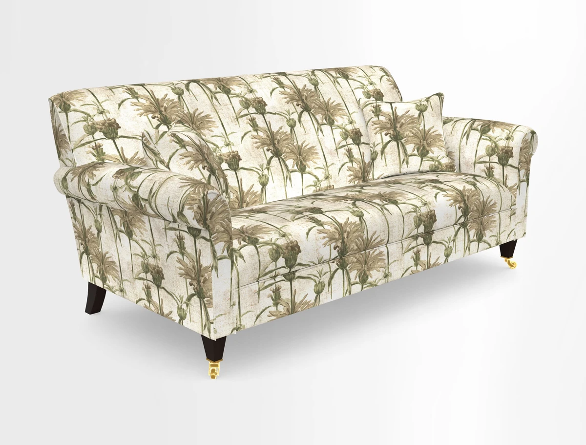 Petworth 3 Seater Sofa in Mulberry Flying Ducks
