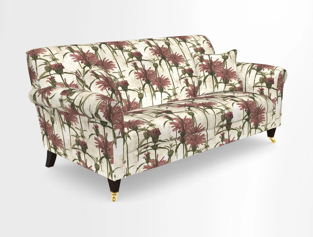 Petworth 3 Seater Sofa in Mulberry Flying Ducks