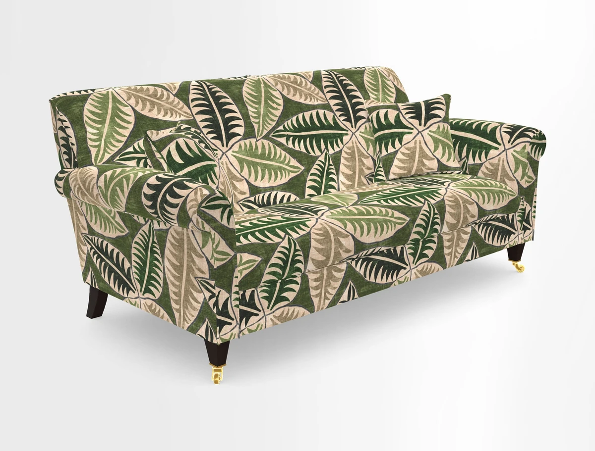 Petworth 3 Seater Sofa in Mulberry Flying Ducks
