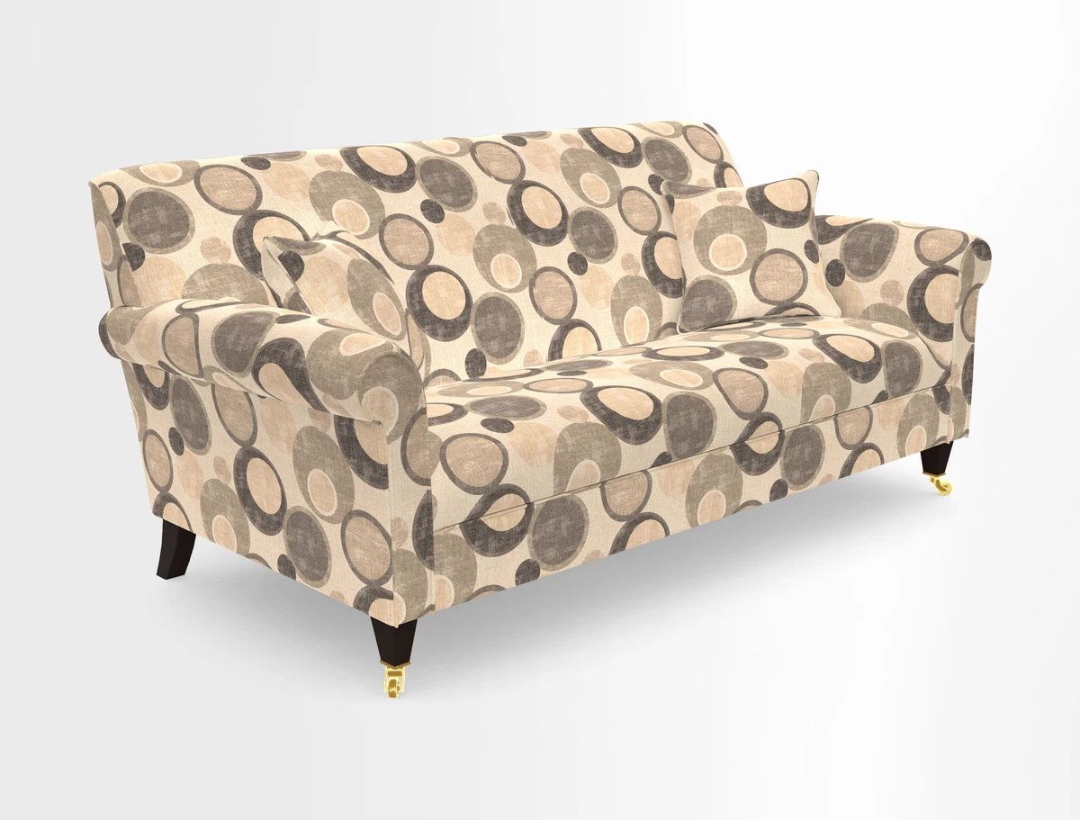 Petworth 3 Seater Sofa in Mulberry Flying Ducks