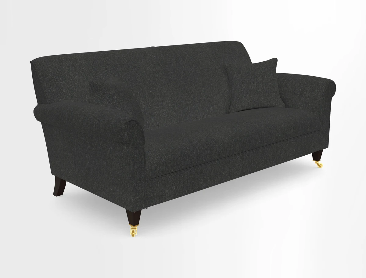 Petworth 3 Seater Sofa in Mulberry Flying Ducks