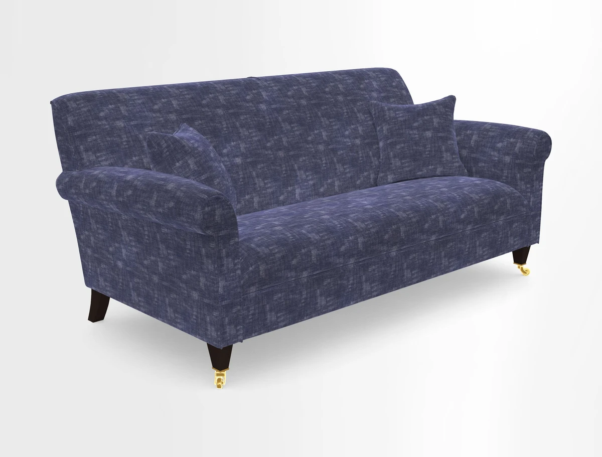 Petworth 3 Seater Sofa in Mulberry Flying Ducks