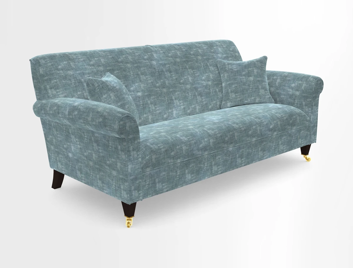 Petworth 3 Seater Sofa in Mulberry Flying Ducks
