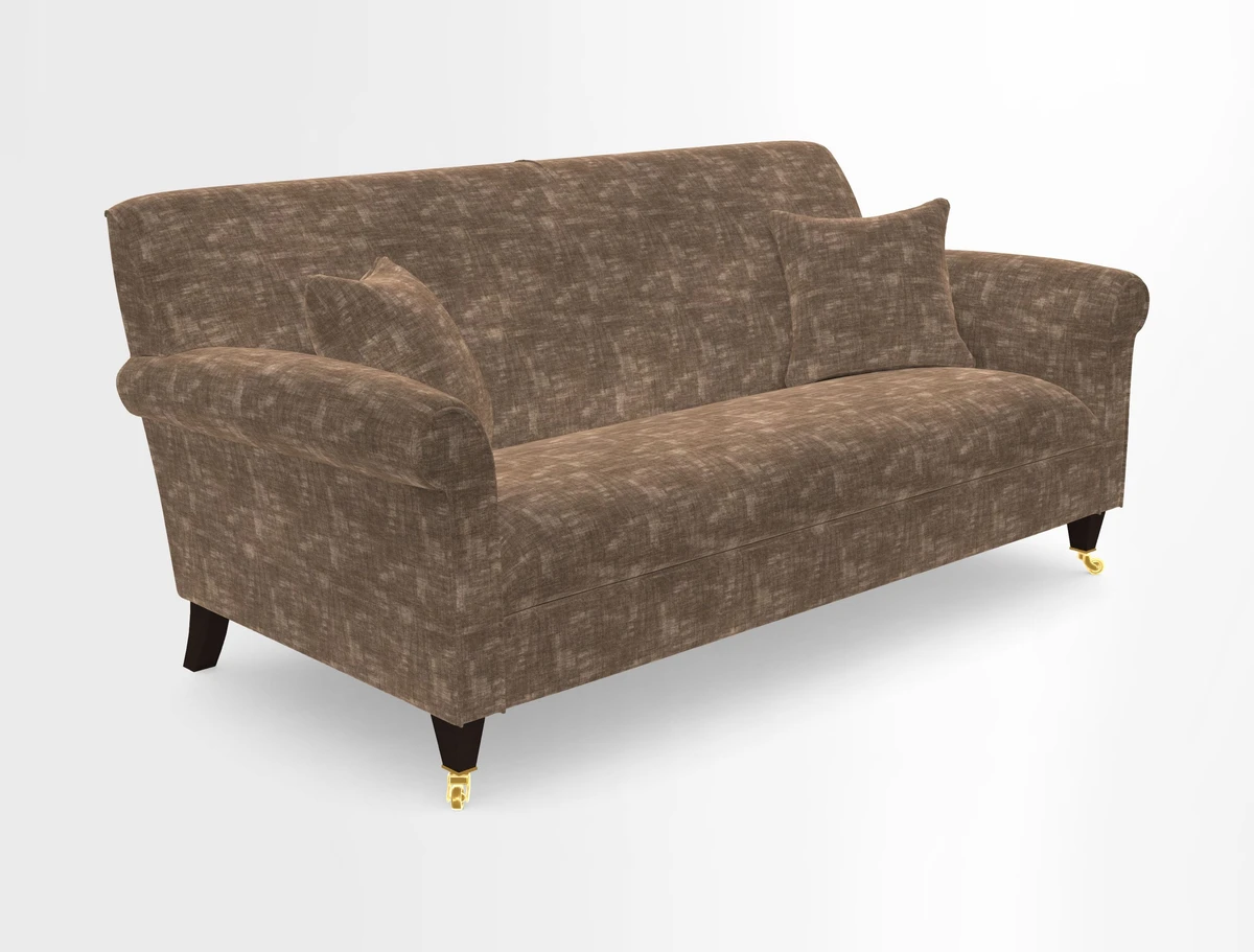 Petworth 3 Seater Sofa in Mulberry Flying Ducks