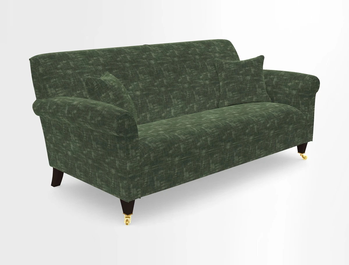 Petworth 3 Seater Sofa in Mulberry Flying Ducks