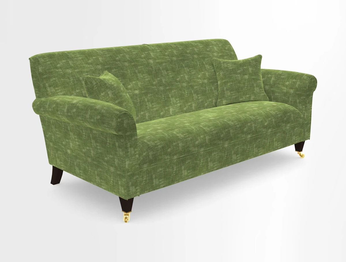 Petworth 3 Seater Sofa in Mulberry Flying Ducks