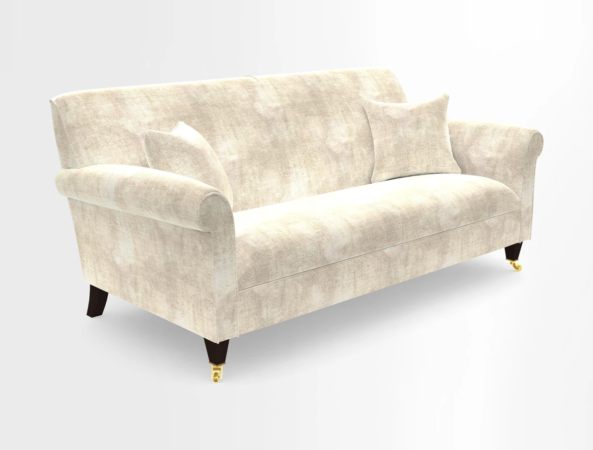Petworth 3 Seater Sofa in Mulberry Flying Ducks