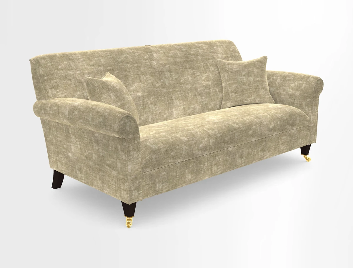 Petworth 3 Seater Sofa in Mulberry Flying Ducks