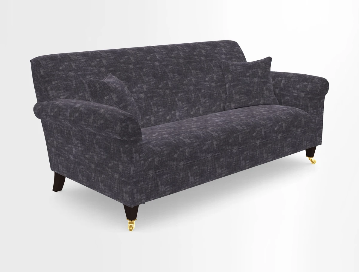 Petworth 3 Seater Sofa in Mulberry Flying Ducks