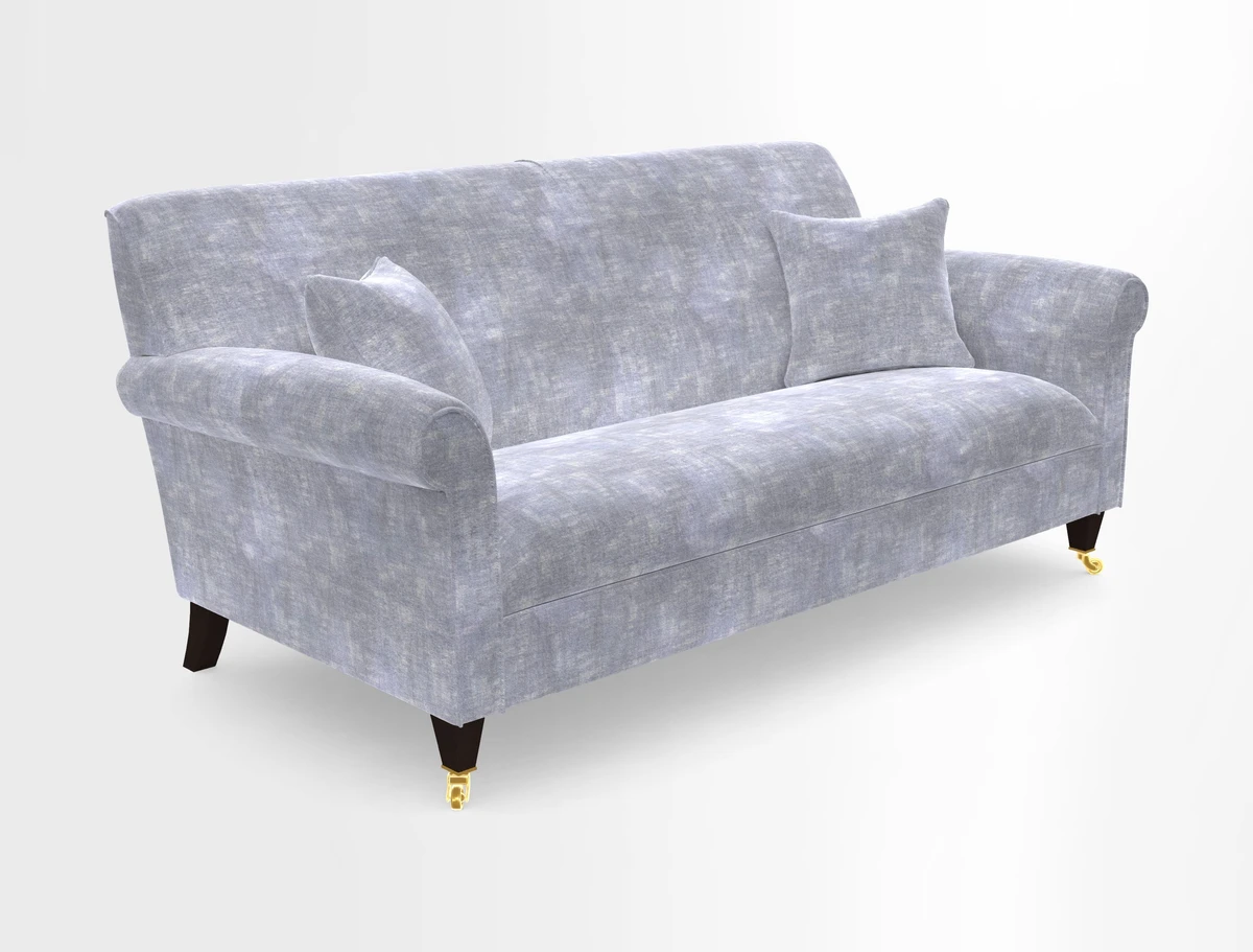 Petworth 3 Seater Sofa in Mulberry Flying Ducks