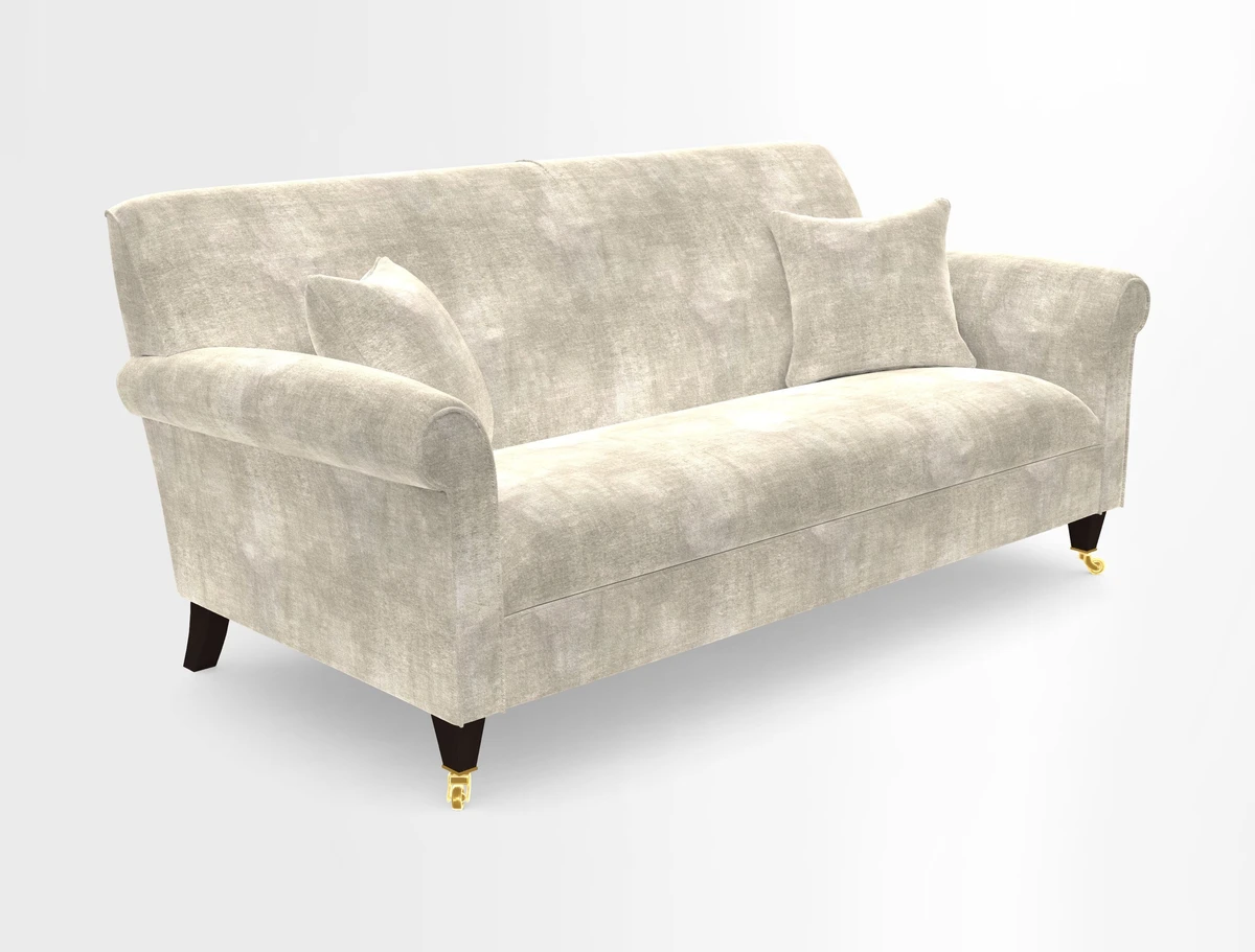 Petworth 3 Seater Sofa in Mulberry Flying Ducks