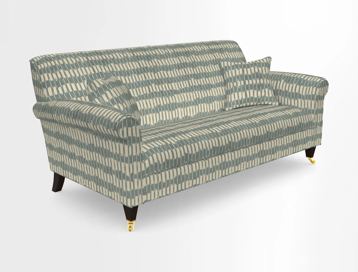 Petworth 3 Seater Sofa in Mulberry Flying Ducks