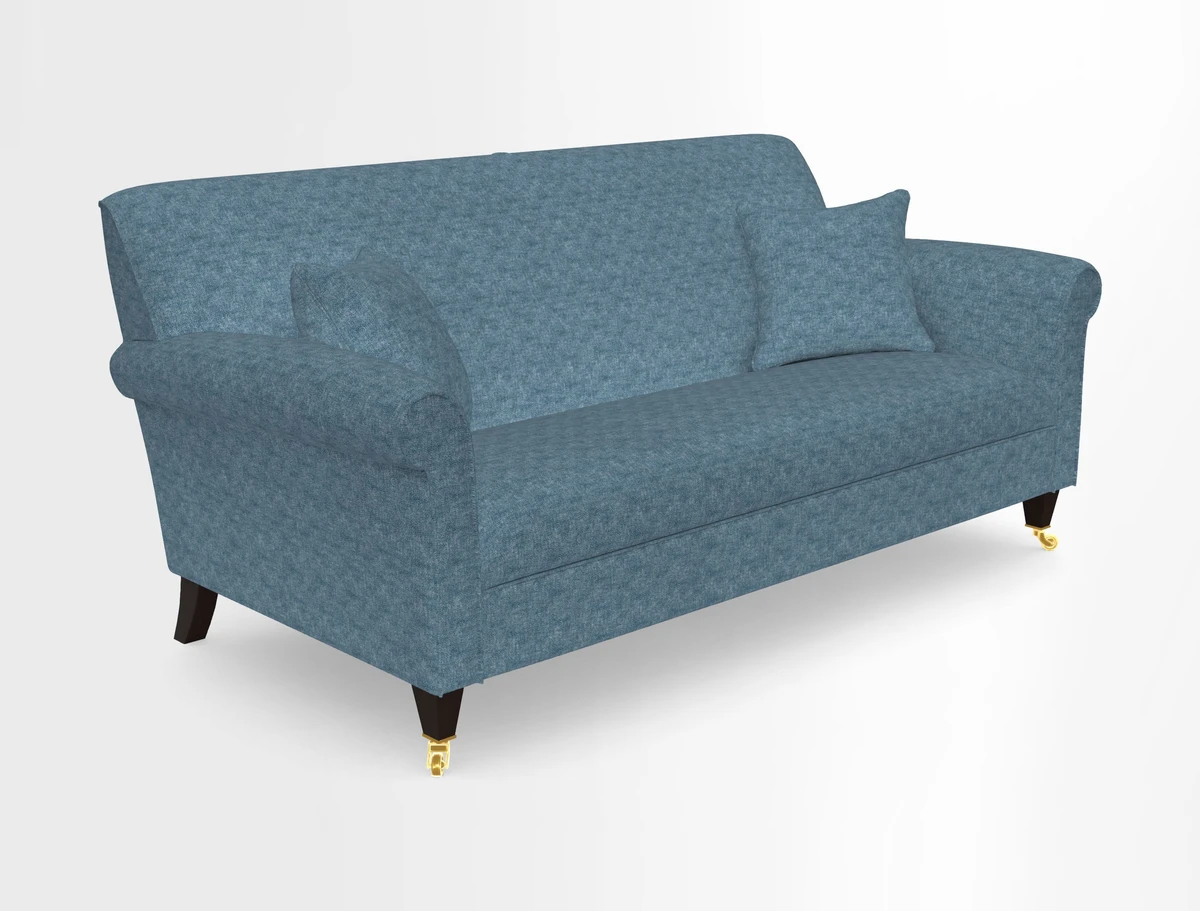 Petworth 3 Seater Sofa in Mulberry Flying Ducks