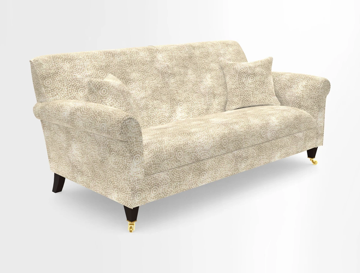 Petworth 3 Seater Sofa in Mulberry Flying Ducks