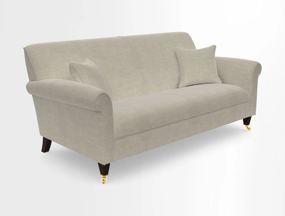 Petworth 3 Seater Sofa in Mulberry Flying Ducks