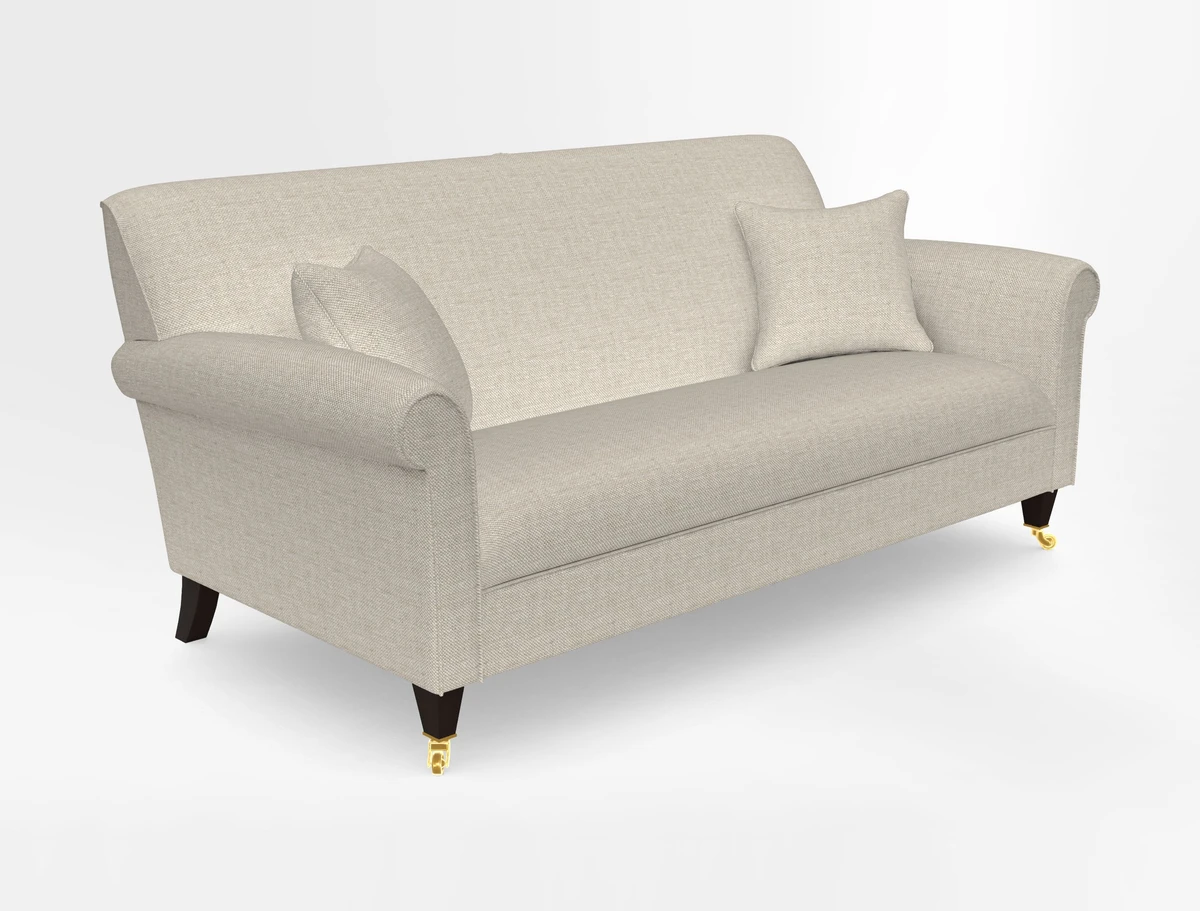 Petworth 3 Seater Sofa in Mulberry Flying Ducks