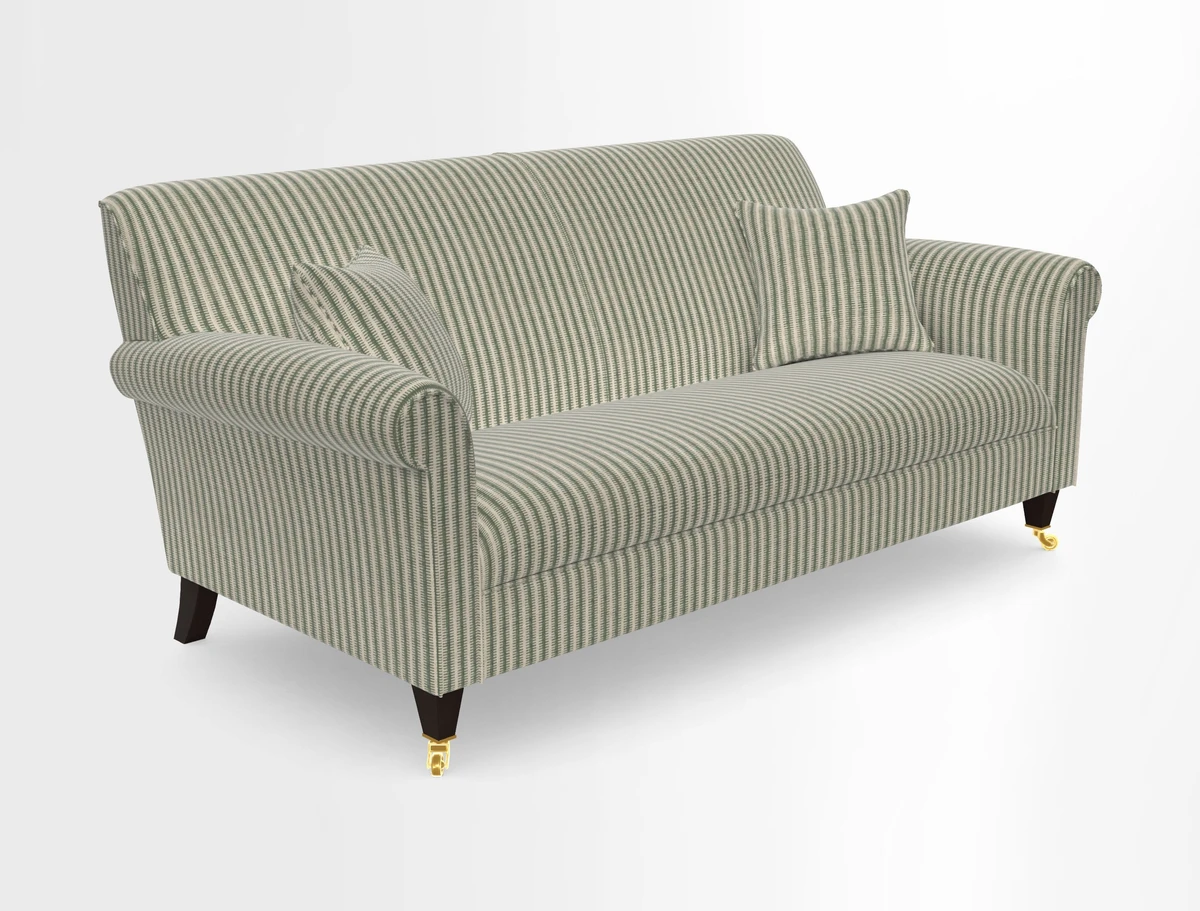 Petworth 3 Seater Sofa in Mulberry Flying Ducks