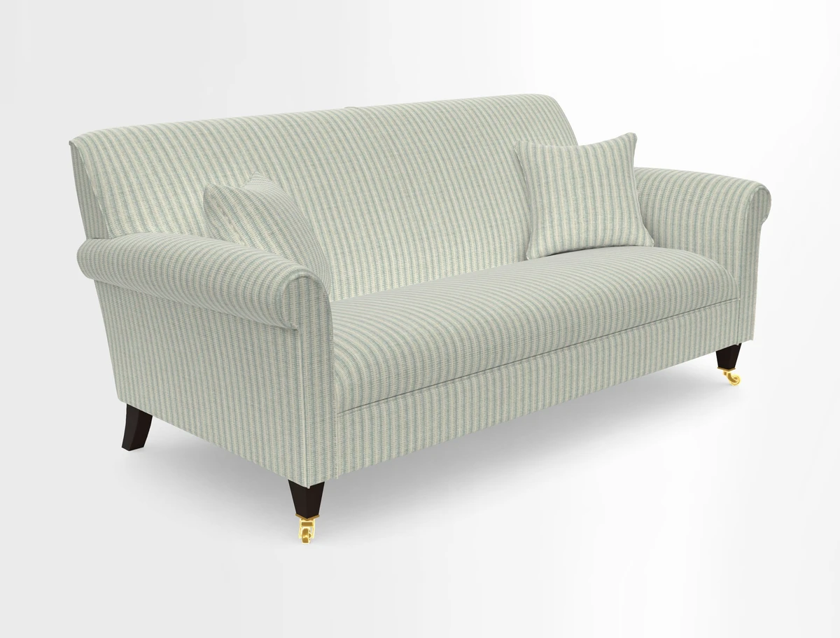 Petworth 3 Seater Sofa in Mulberry Flying Ducks