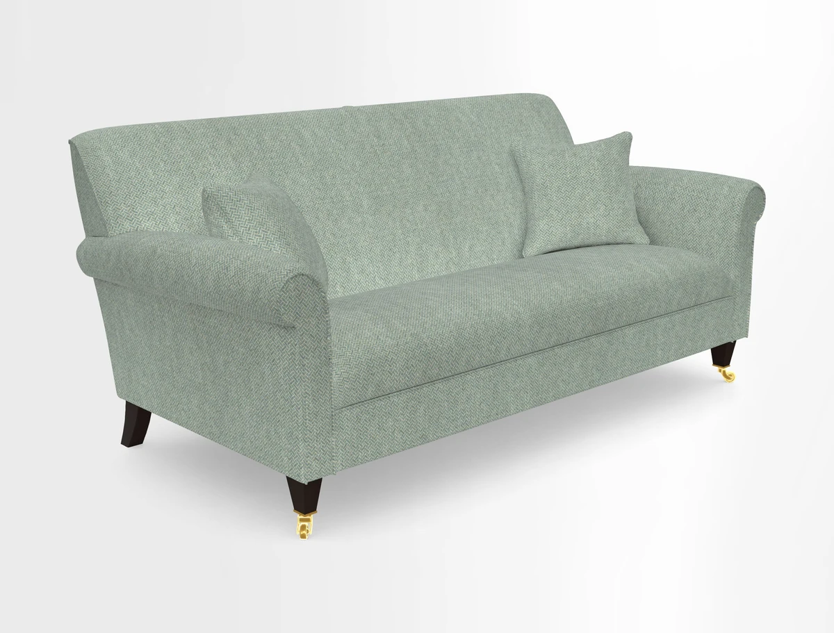 Petworth 3 Seater Sofa in Mulberry Flying Ducks