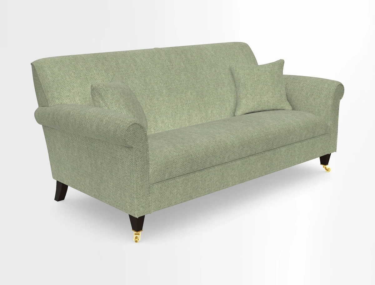 Petworth 3 Seater Sofa in Mulberry Flying Ducks