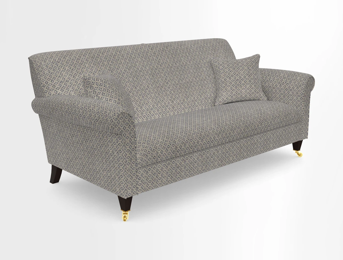 Petworth 3 Seater Sofa in Mulberry Flying Ducks