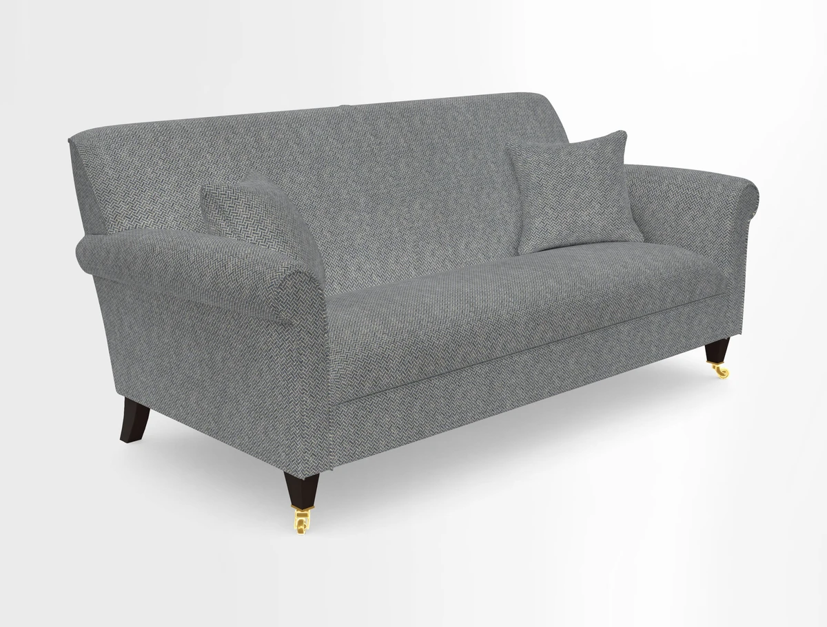 Petworth 3 Seater Sofa in Mulberry Flying Ducks