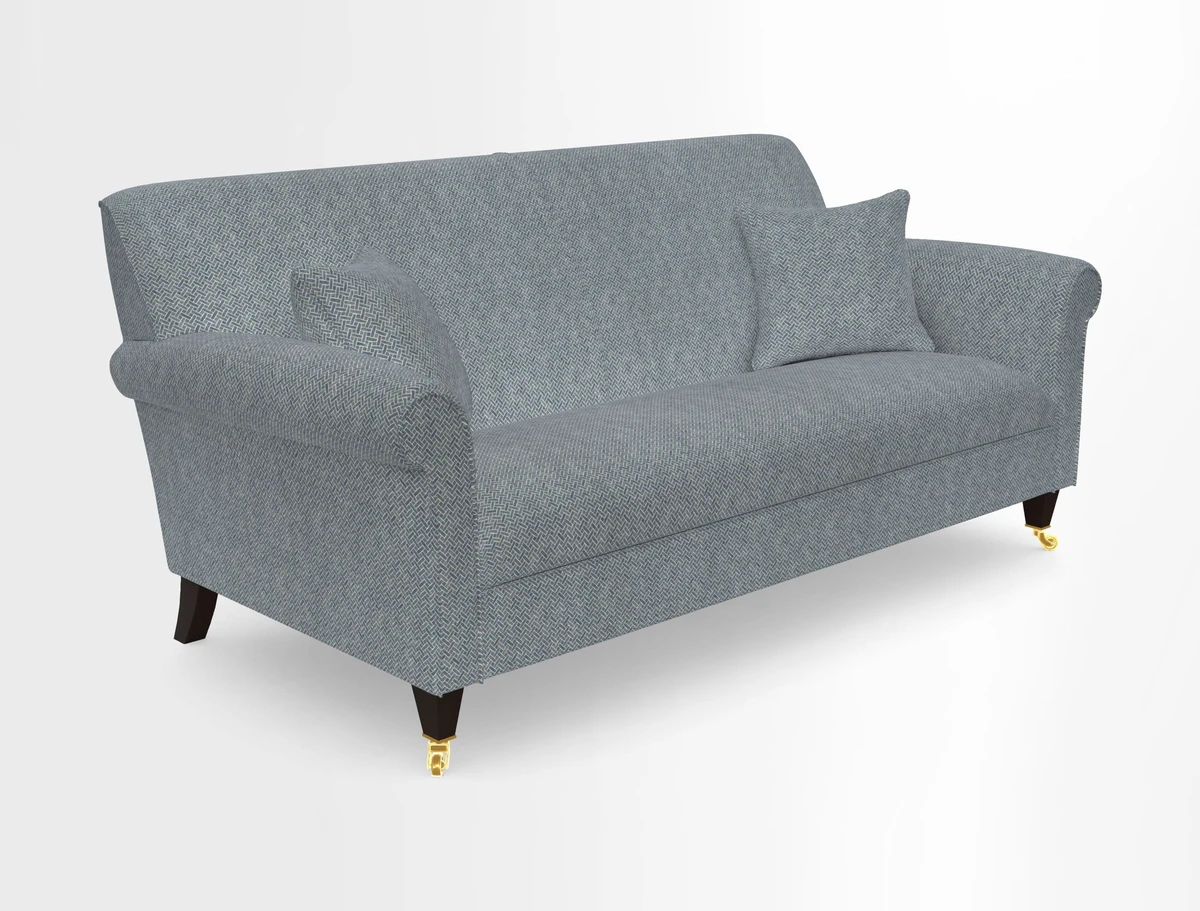 Petworth 3 Seater Sofa in Mulberry Flying Ducks