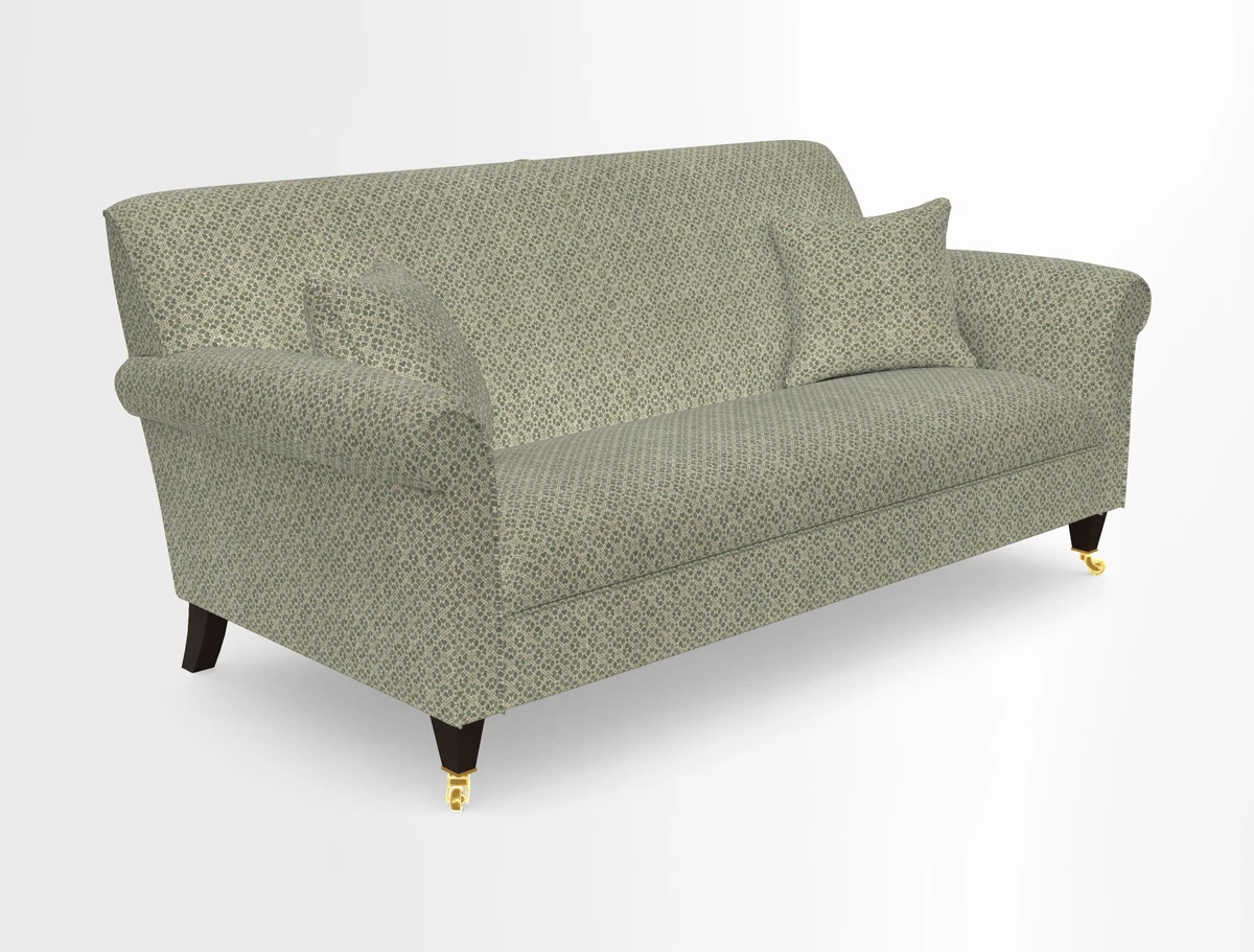 Petworth 3 Seater Sofa in Mulberry Flying Ducks