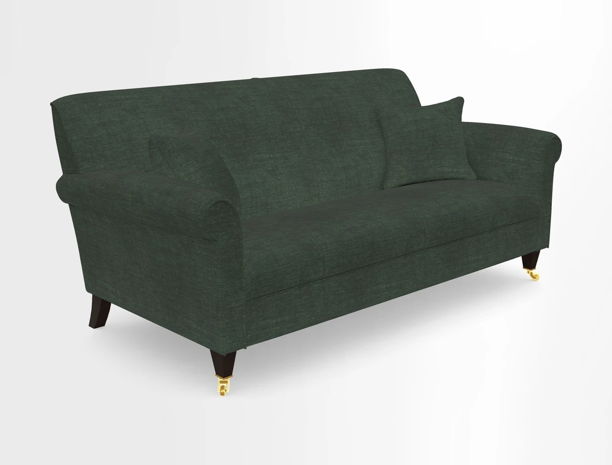 Petworth 3 Seater Sofa in Mulberry Flying Ducks