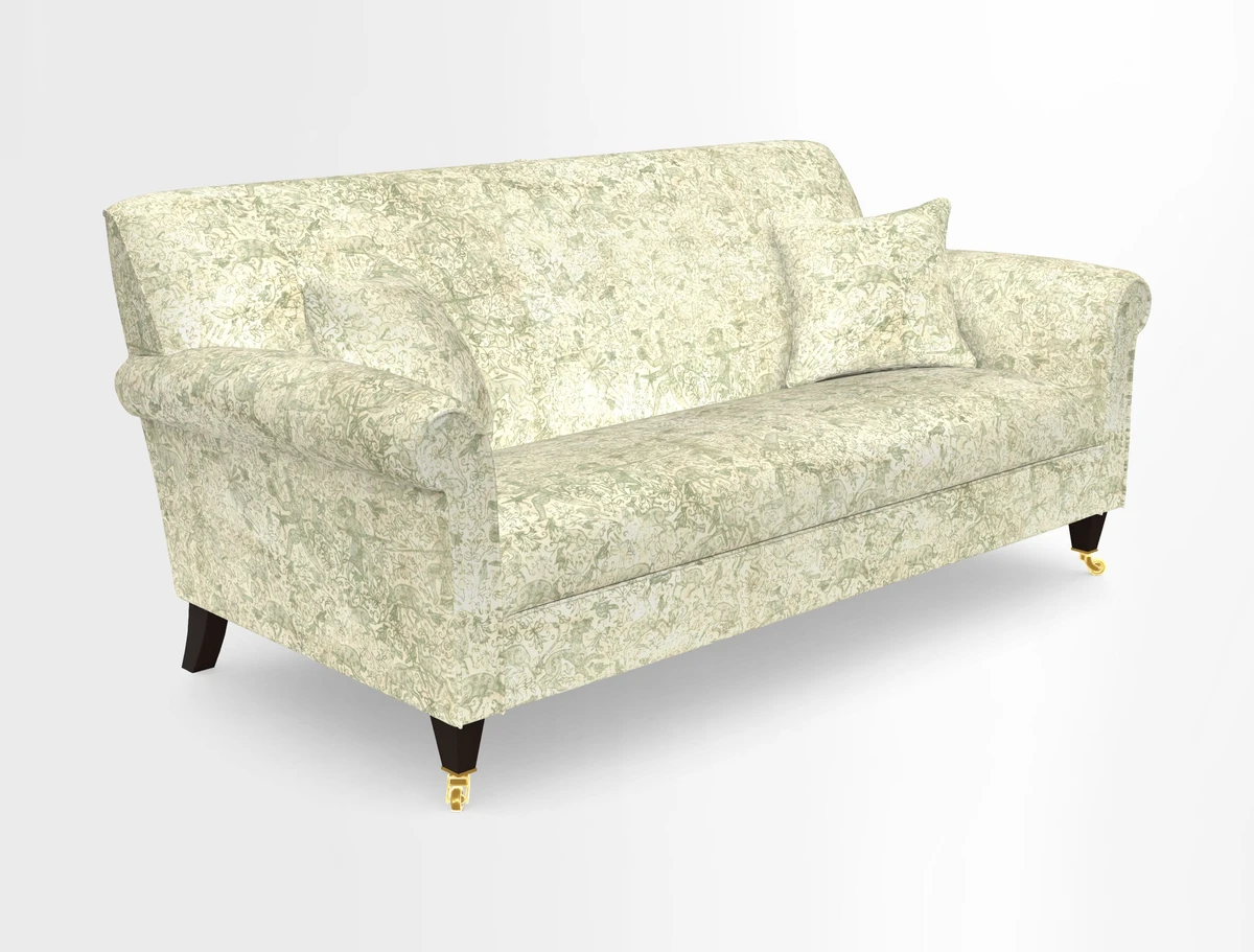 Petworth 3 Seater Sofa in Mulberry Flying Ducks