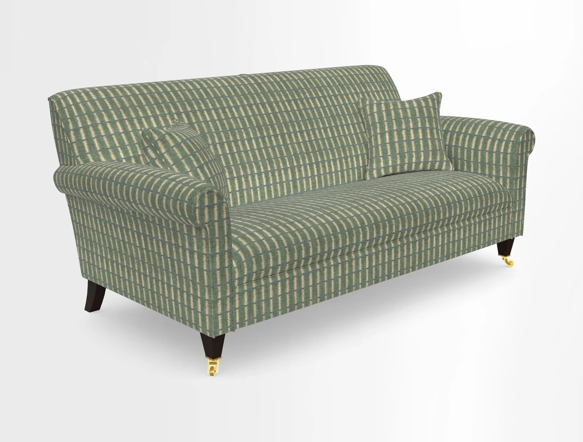 Petworth 3 Seater Sofa in Mulberry Flying Ducks