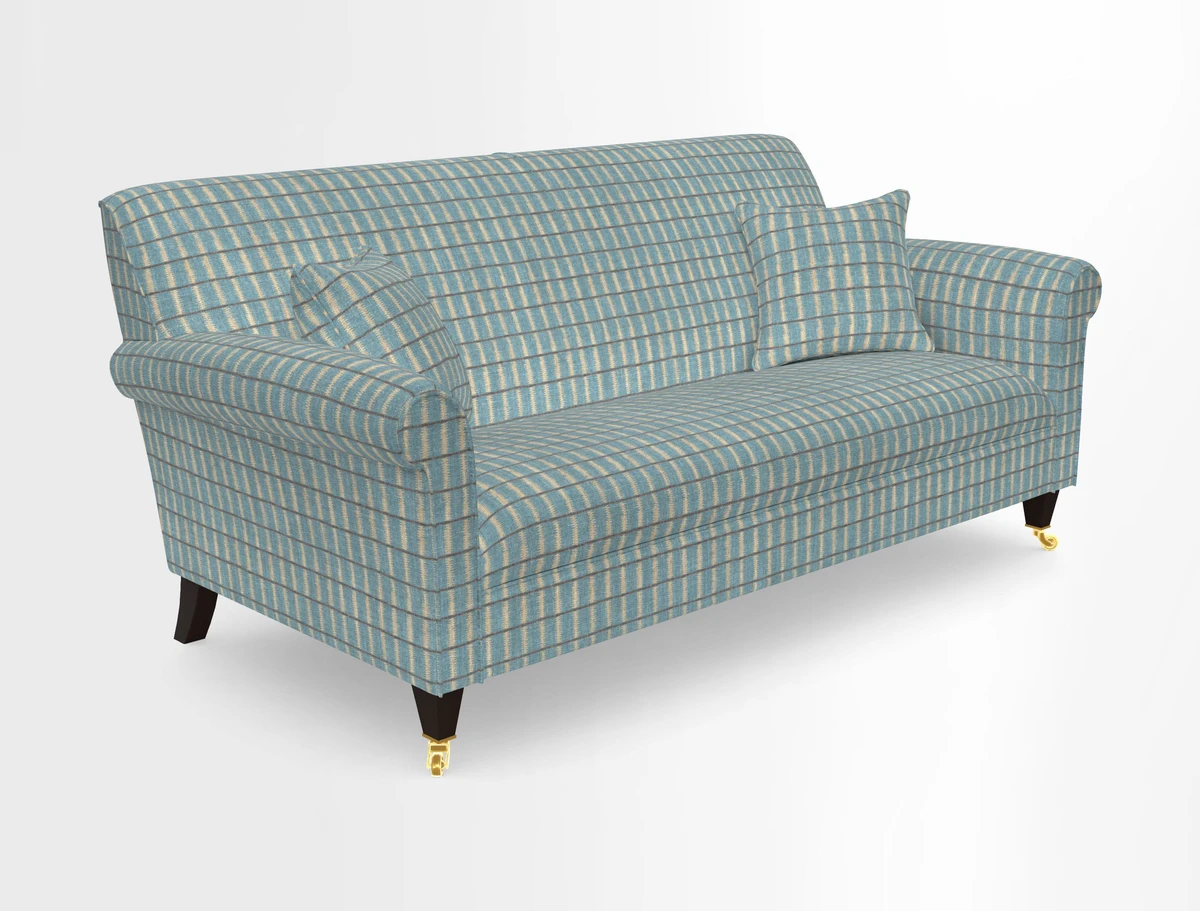 Petworth 3 Seater Sofa in Mulberry Flying Ducks
