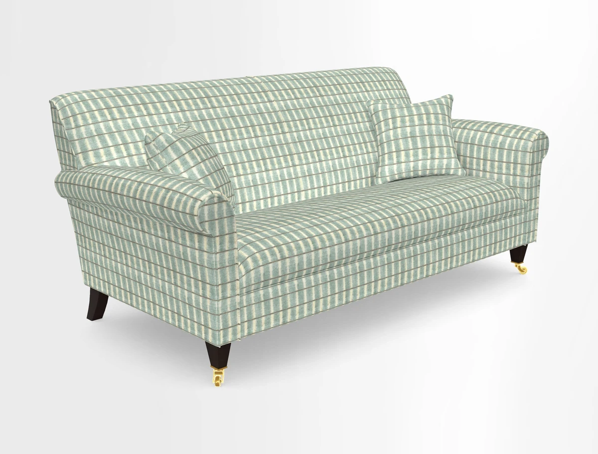 Petworth 3 Seater Sofa in Mulberry Flying Ducks