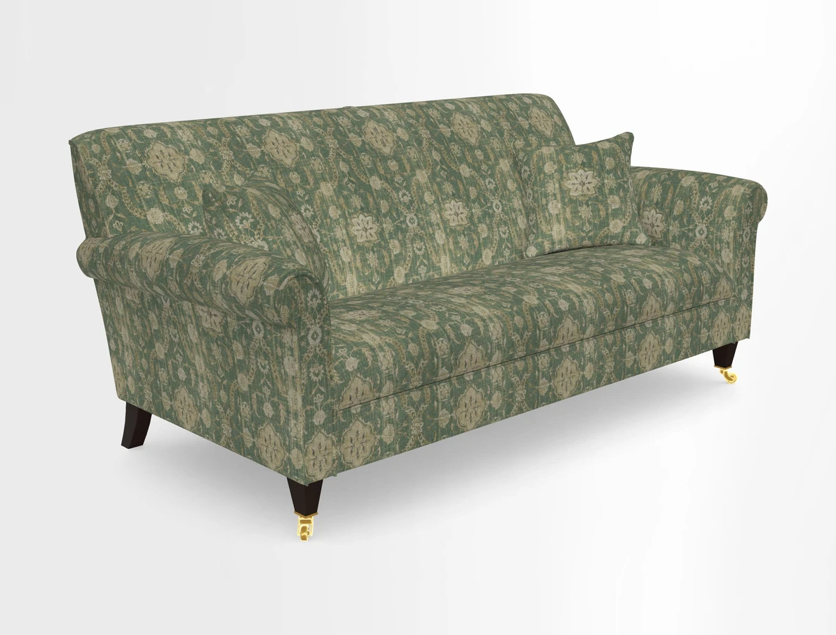 Petworth 3 Seater Sofa in Mulberry Flying Ducks