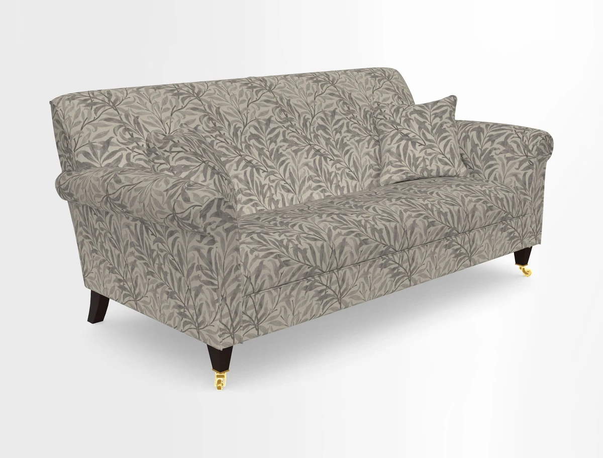 Petworth 3 Seater Sofa in Mulberry Flying Ducks