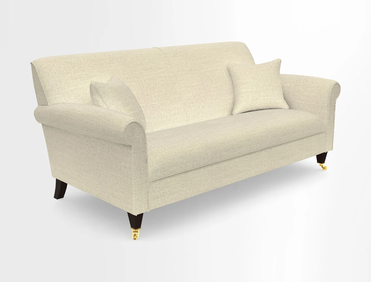 Petworth 3 Seater Sofa in Mulberry Flying Ducks