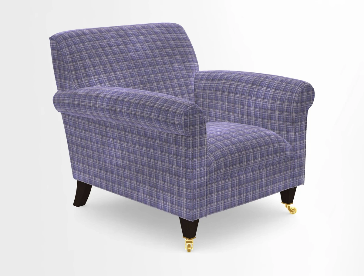 Petworth Chair in Two Tone Plain Biscuit