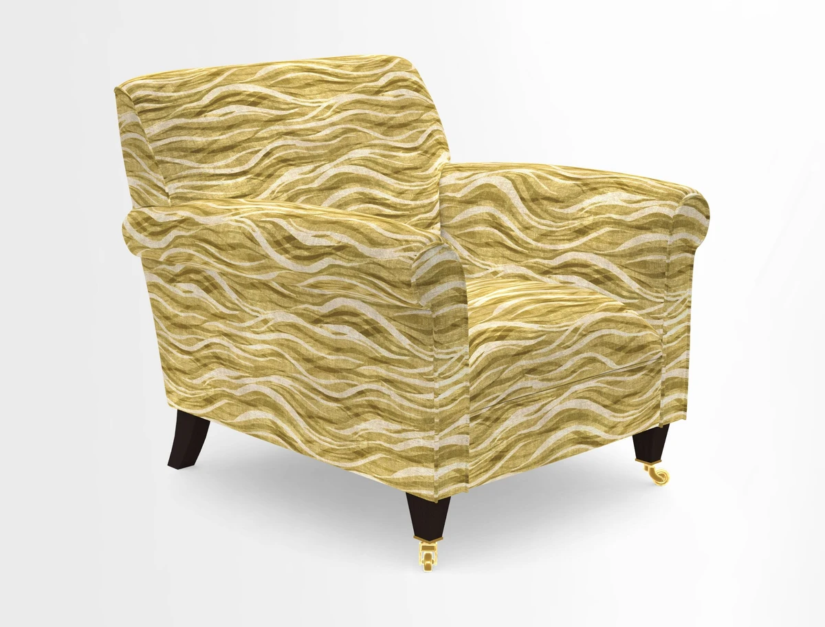Petworth Chair in Two Tone Plain Biscuit