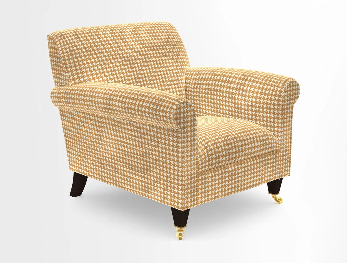 Petworth Chair in Two Tone Plain Biscuit